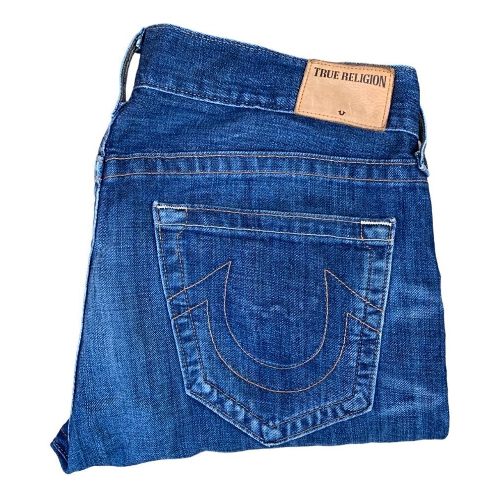 TRUE Religion Jeans Size 34 GENO Blue